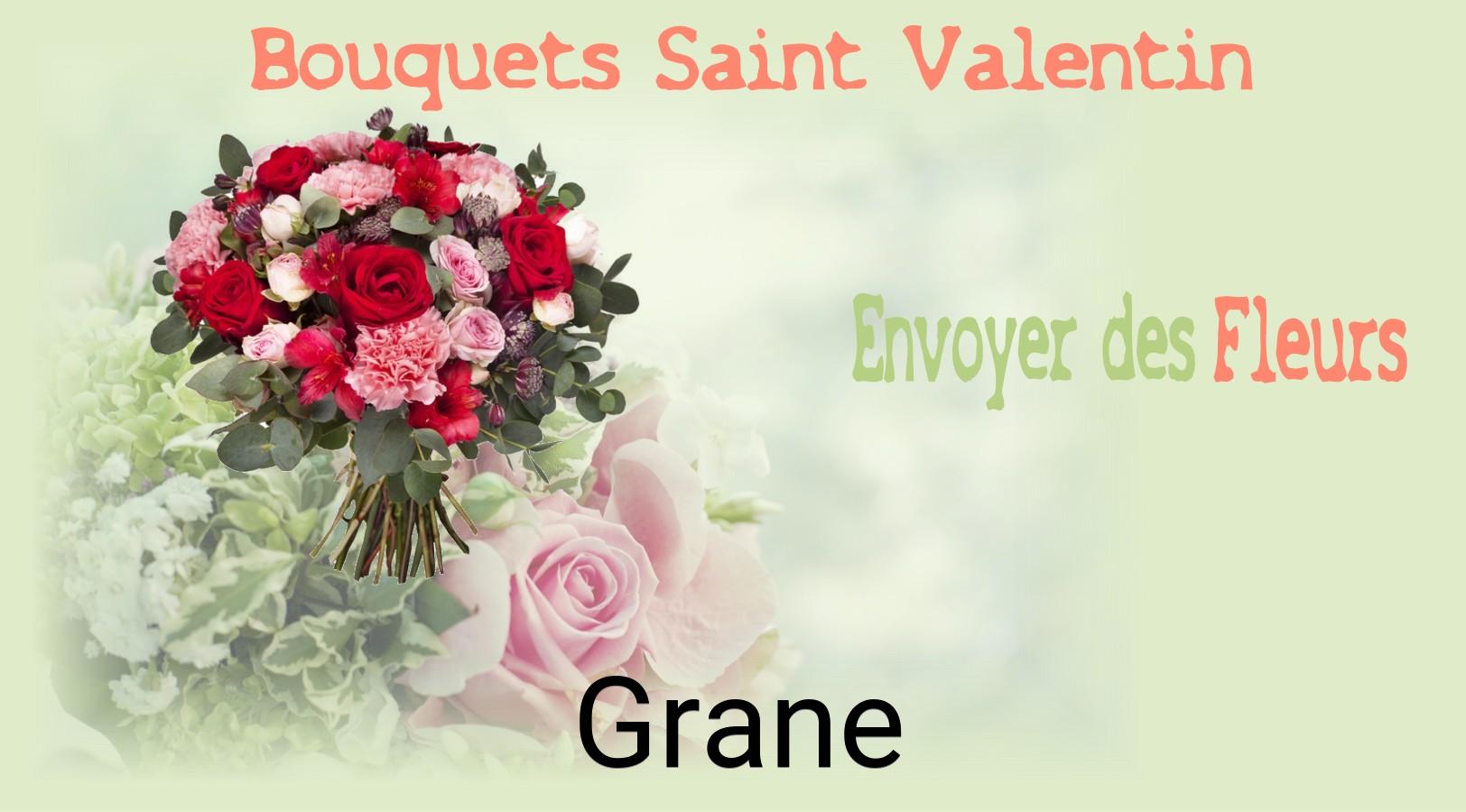 Roses de Saint-Valentin livrées à Grane